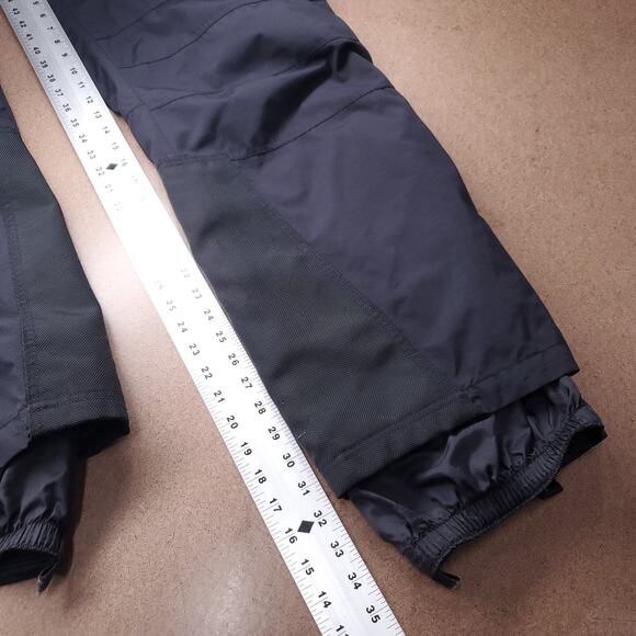 VTG Mountain Hardwear Snow BIB Mens XL Black Ski Snowboard Conduit Waterproof - Picture 6 of 11